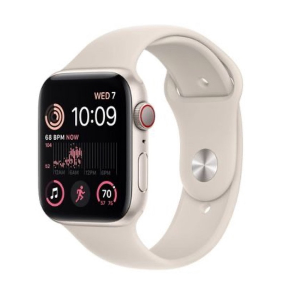Apple Watch SE (2nd Gen) 40 mm Starlight Aluminum Sport Band